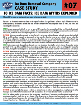 10 Ice Dam Facts: Ice Dam Myths Explored 10 Ice Dam Facts: Ice Dam Myths Explored