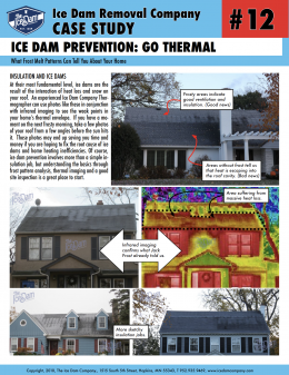 Ice Dam Prevention: Go Thermal Ice Dam Prevention: Go Thermal